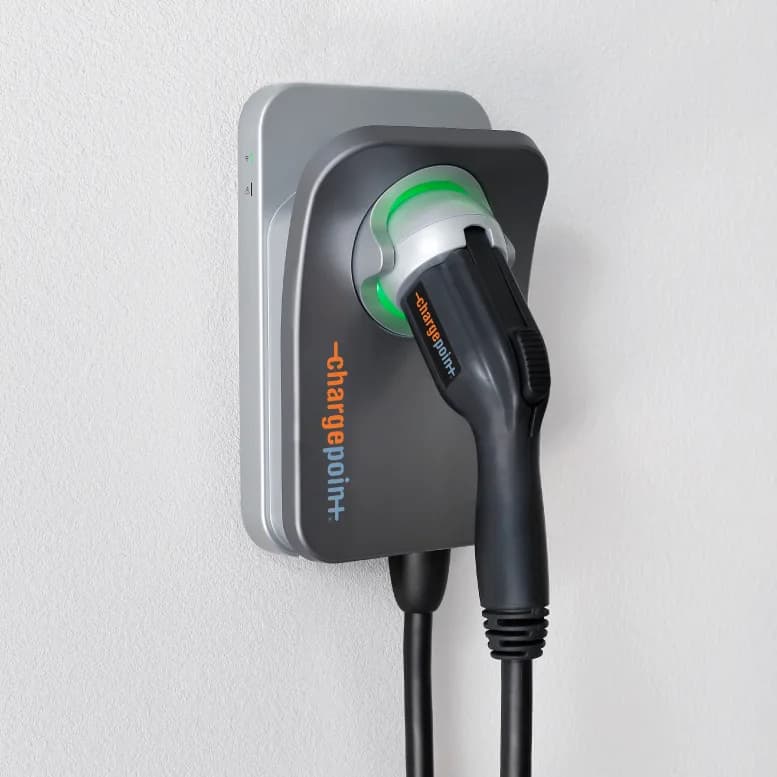 ChargePoint Home Flex Level 2 charger with J1772 connector, product shot
