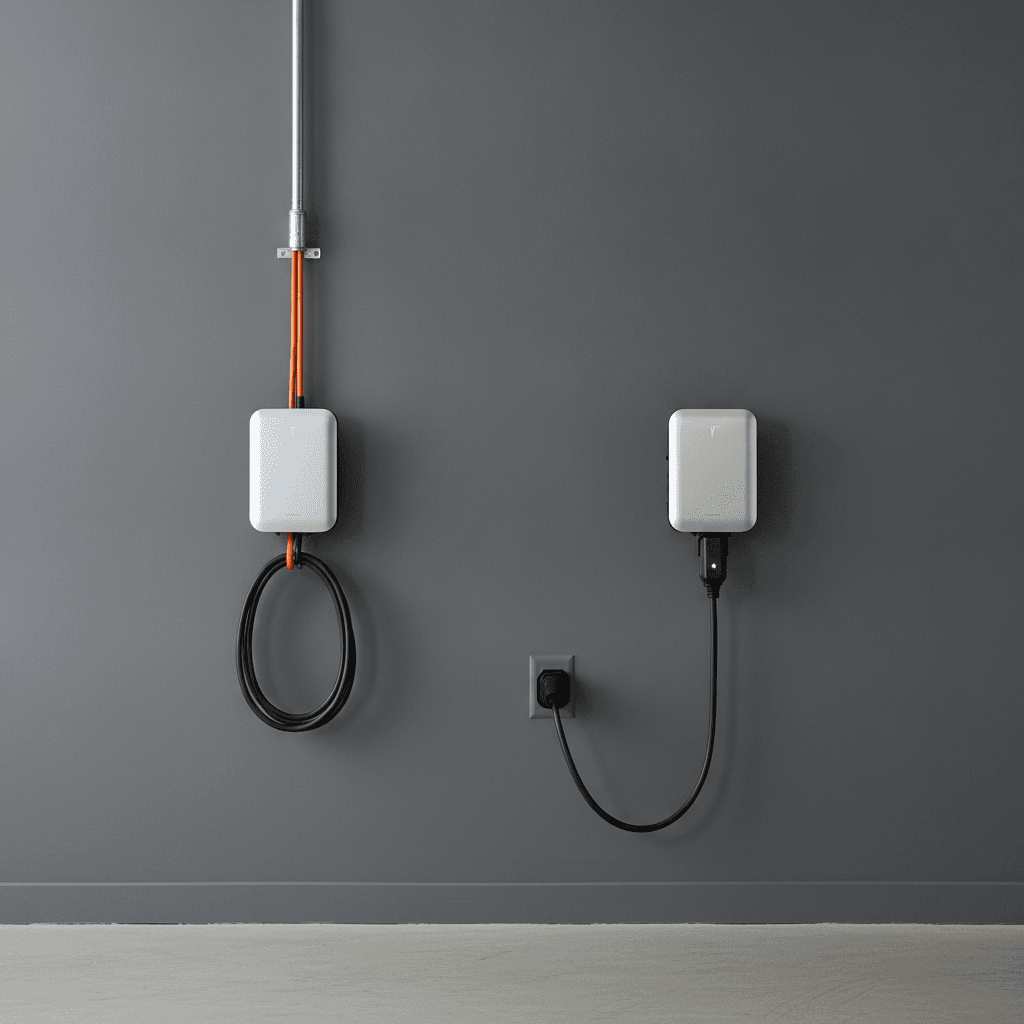 Hardwired vs Plug-In EV Charger: Which to Pick